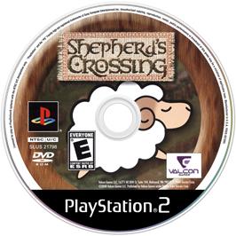 Cartridge artwork for Shepherd's Crossing on the Sony Playstation 2.